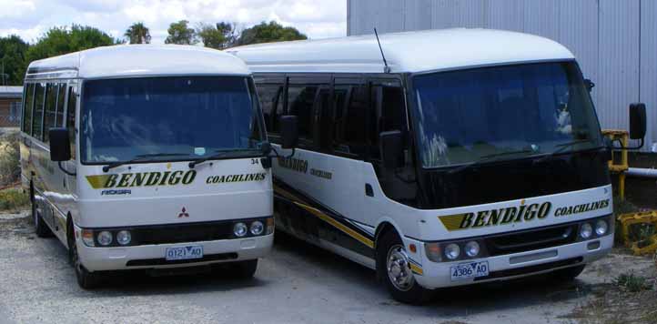 Bendigo Coachlines Mitsubishi Rosas